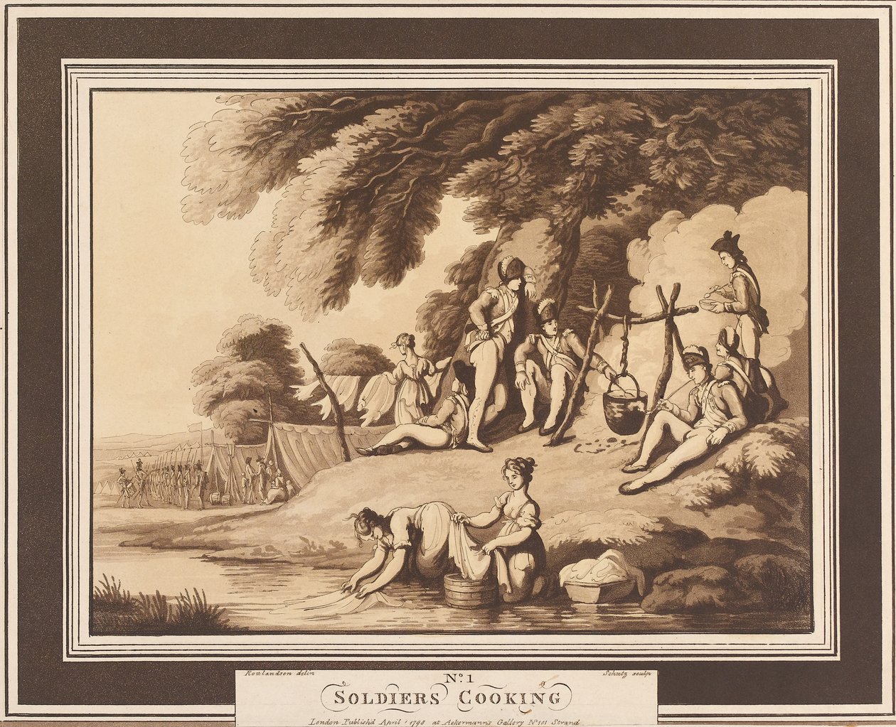 Závěsný od Thomas Rowlandson