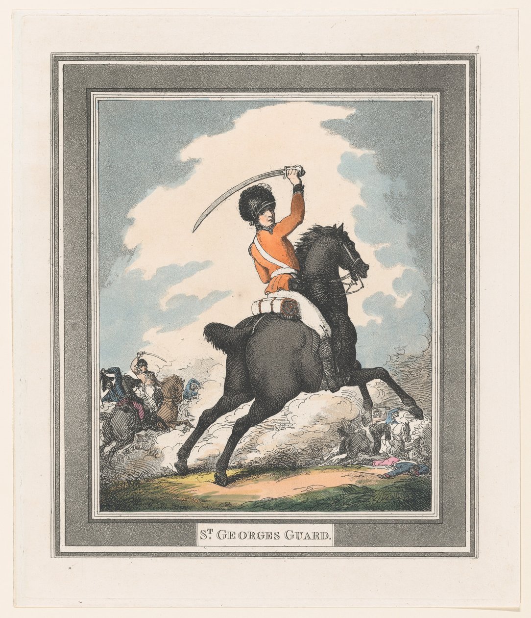 Stráž svatého Jiří, 1798., 1798. od Thomas Rowlandson