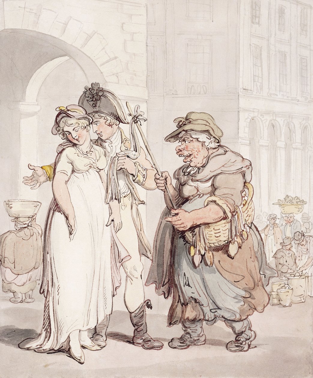 Pokušení, od Thomas Rowlandson