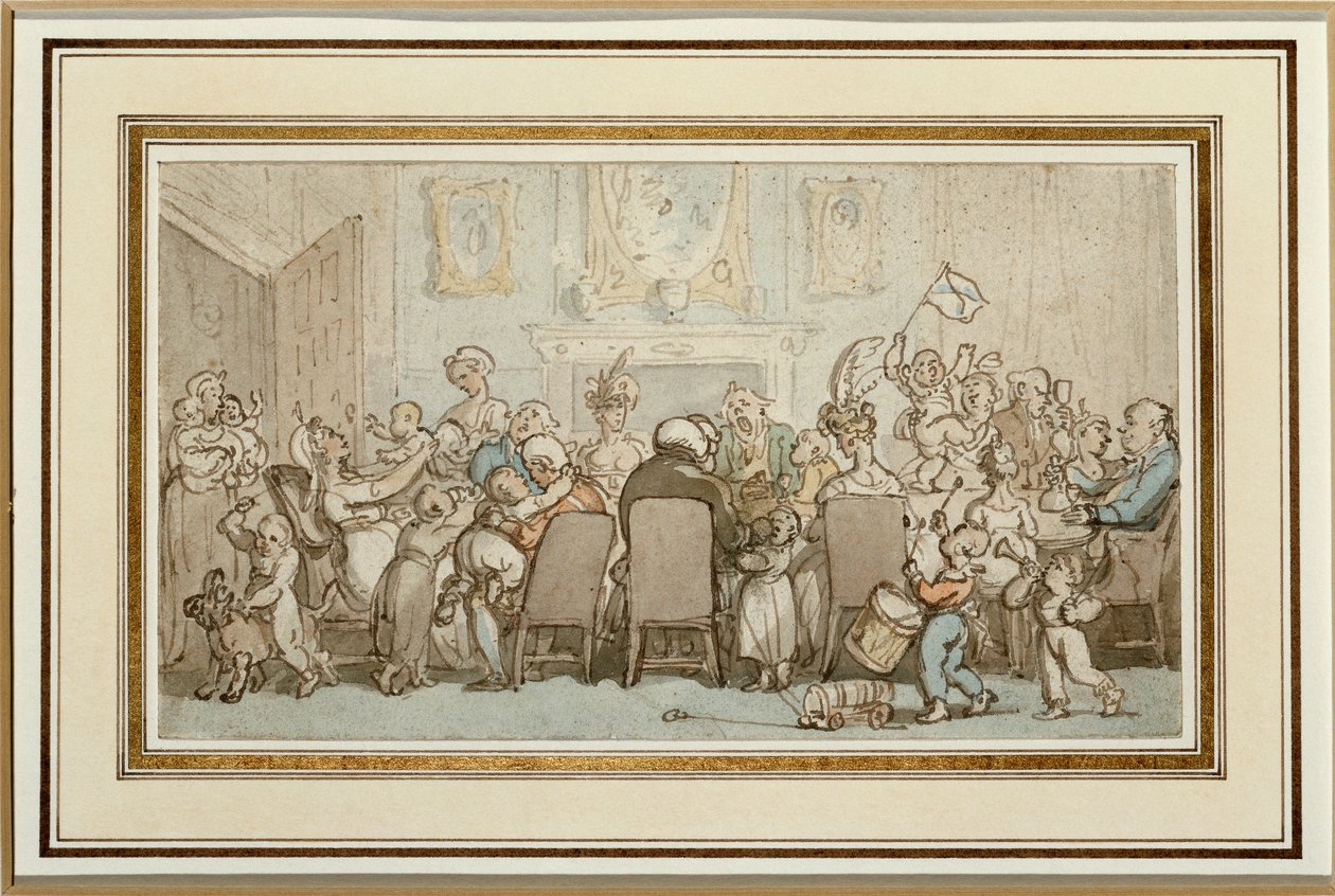 The Breedwell Family, 1807 od Thomas Rowlandson