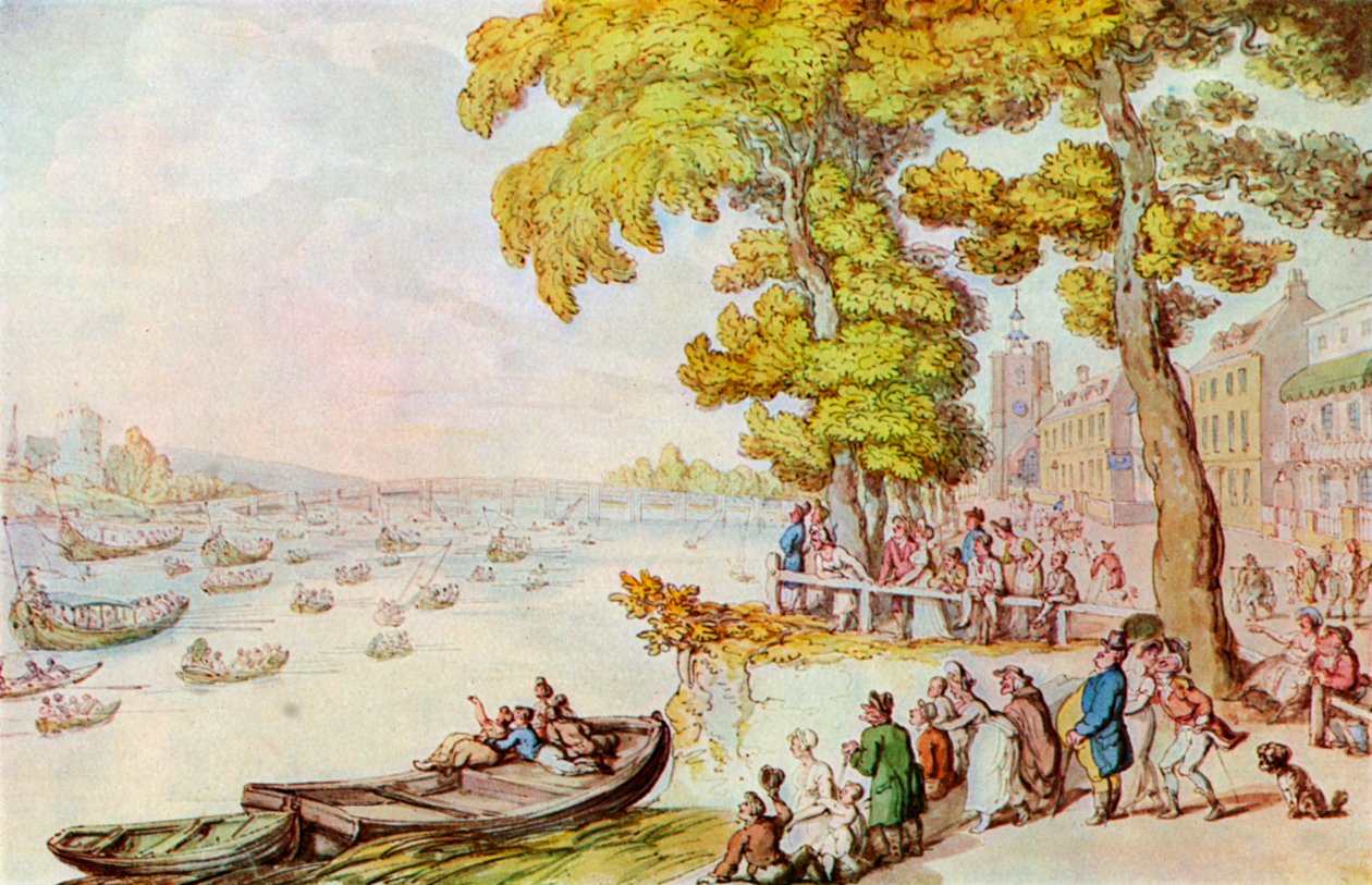 Chelsea Mall, 1929 od Thomas Rowlandson