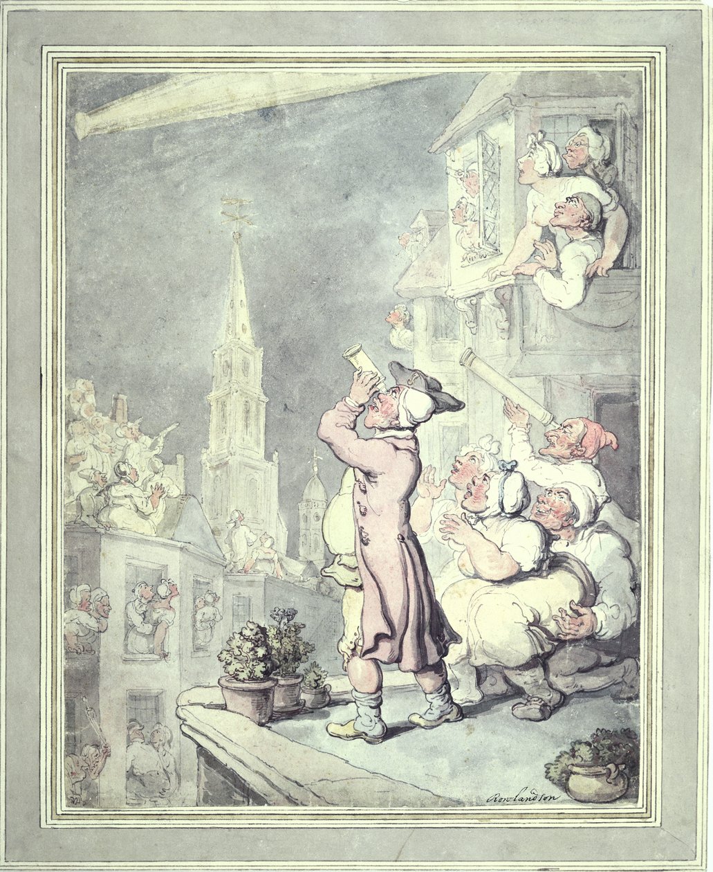 Kometa, 1811 od Thomas Rowlandson