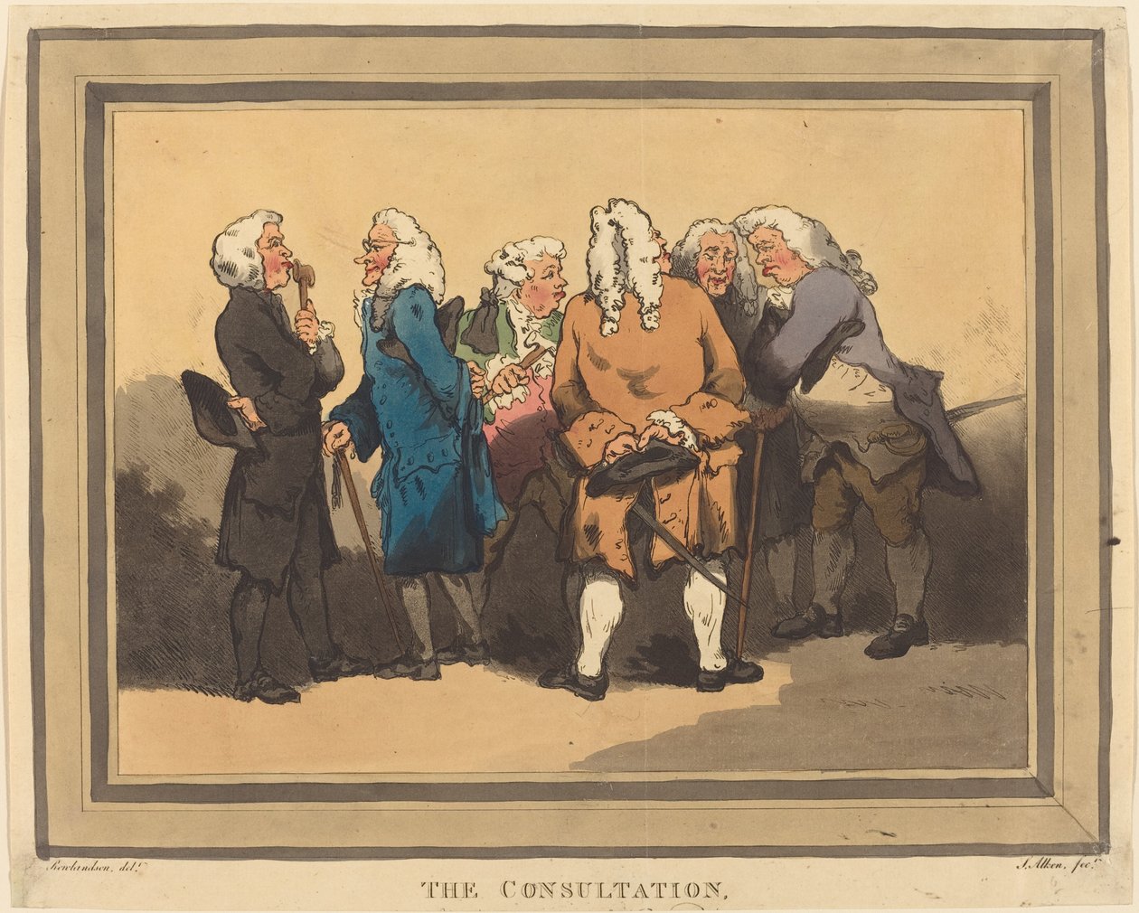 Konzultace od Thomas Rowlandson