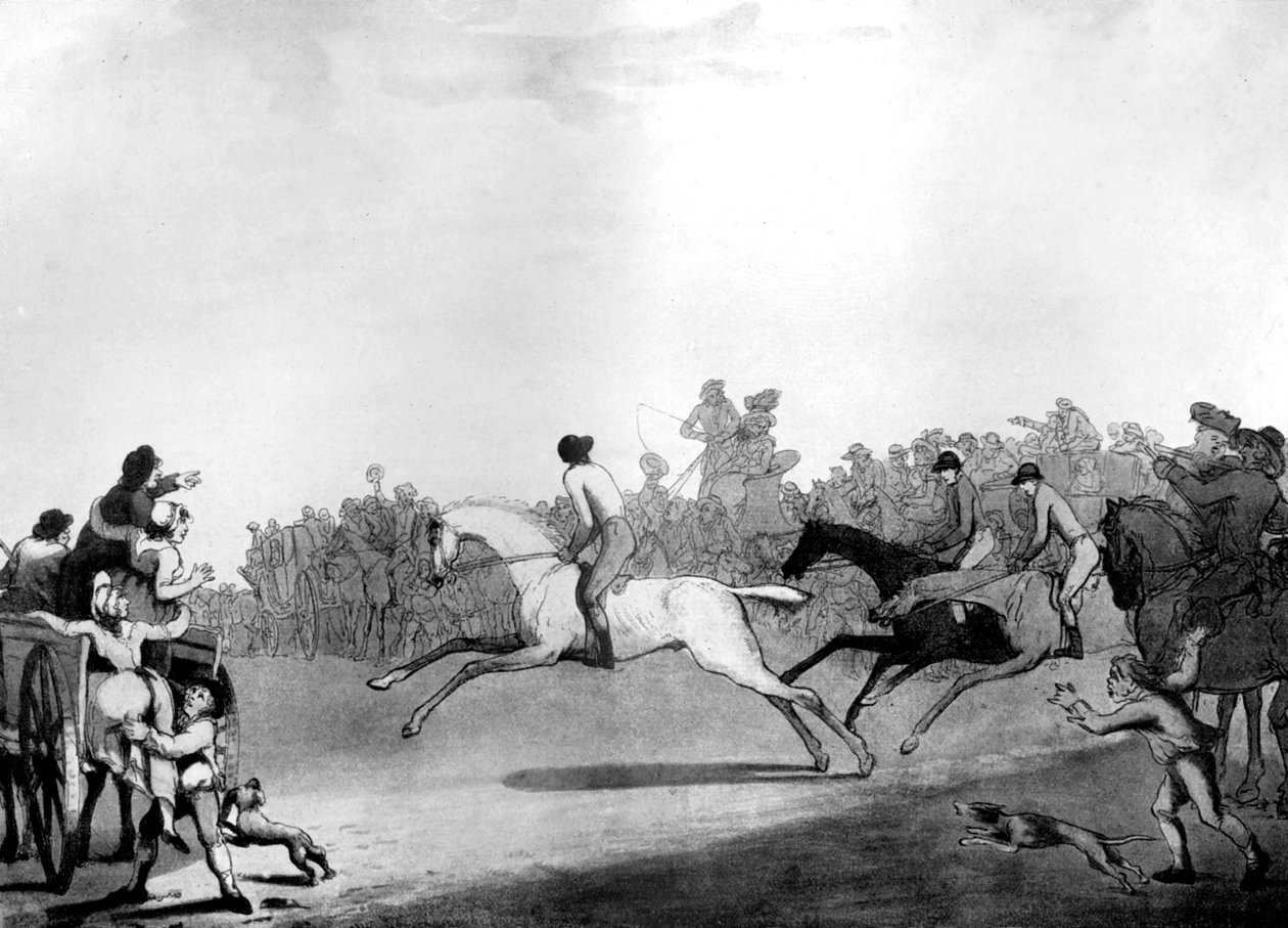 Vysoce zdatný závodník, 1789. od Thomas Rowlandson