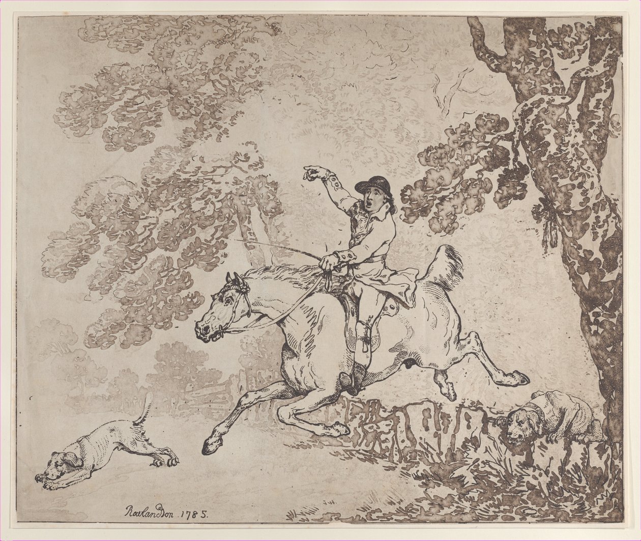 Lovec, 1785., 1785. od Thomas Rowlandson
