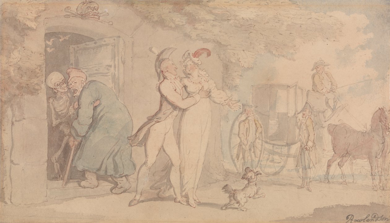 Mauzoleum od Thomas Rowlandson