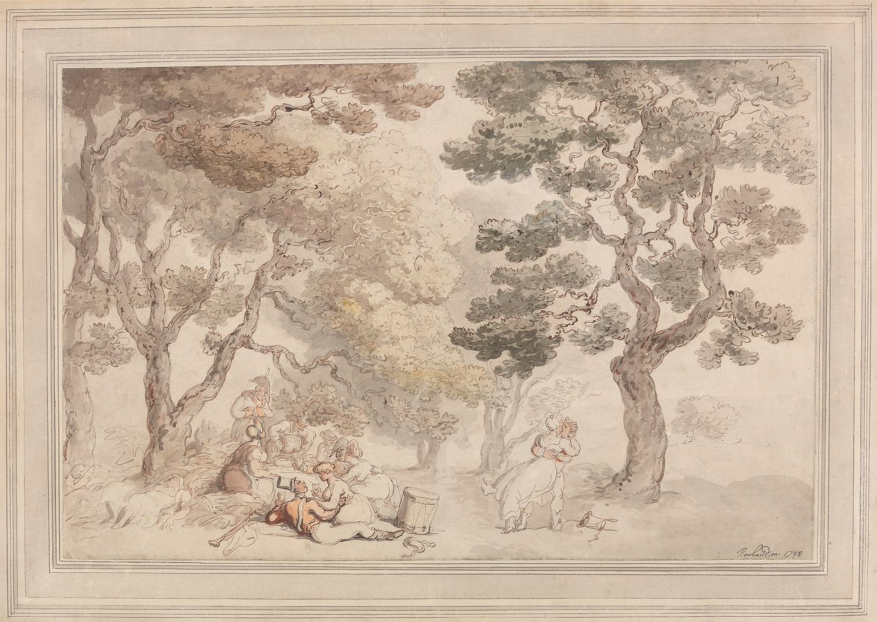Piknik od Thomas Rowlandson