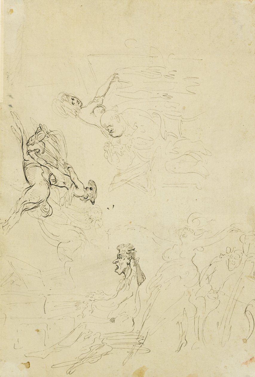 Pošta, c.1778–80 od Thomas Rowlandson