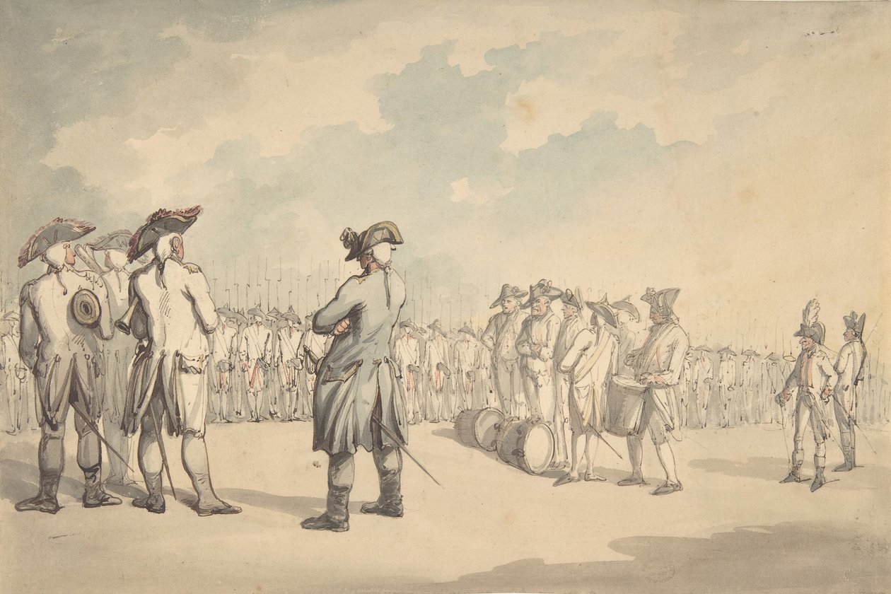 Recenze, ca. 1800. od Thomas Rowlandson