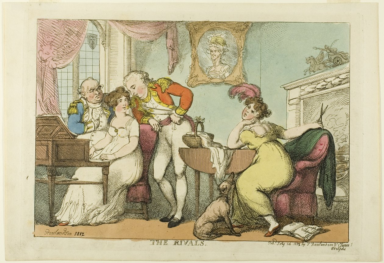 Rivalové od Thomas Rowlandson