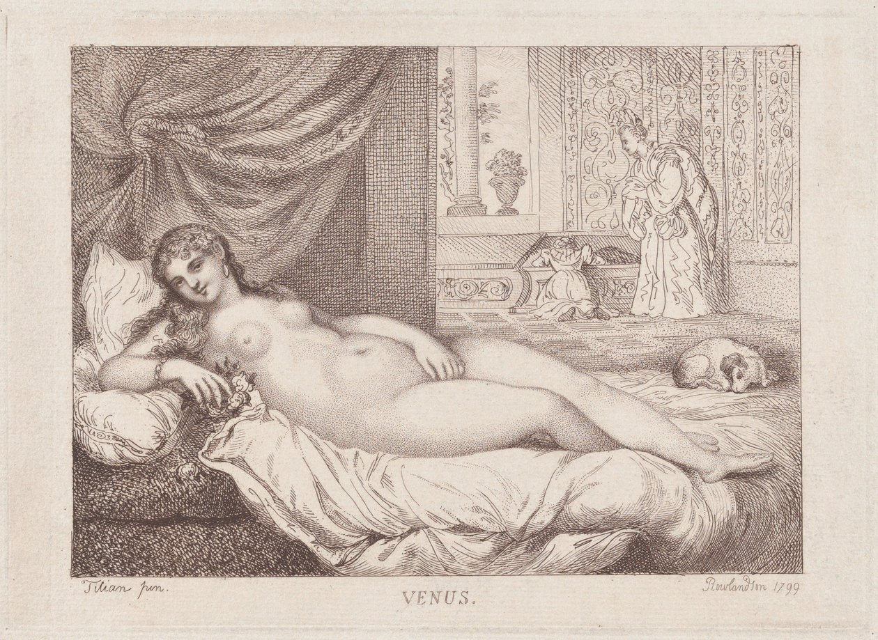 Urbinská Venuše, 1799., 1799. od Thomas Rowlandson