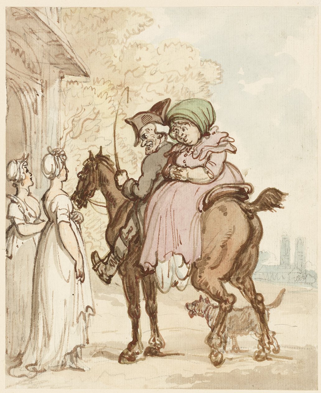 Vikář z Wakefieldu od Thomas Rowlandson