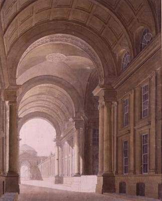 Most v Somerset House od Thomas Sandby