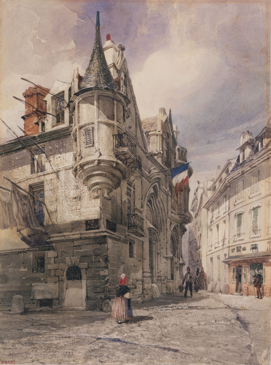 Hotel de Sens, rue du Figuier od Thomas Shotter Boys