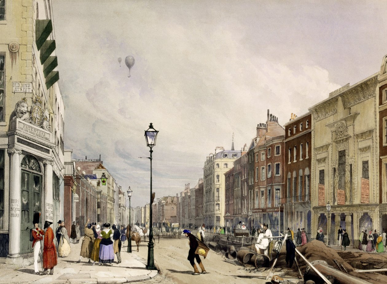 Piccadilly, 1842 od Thomas Shotter Boys