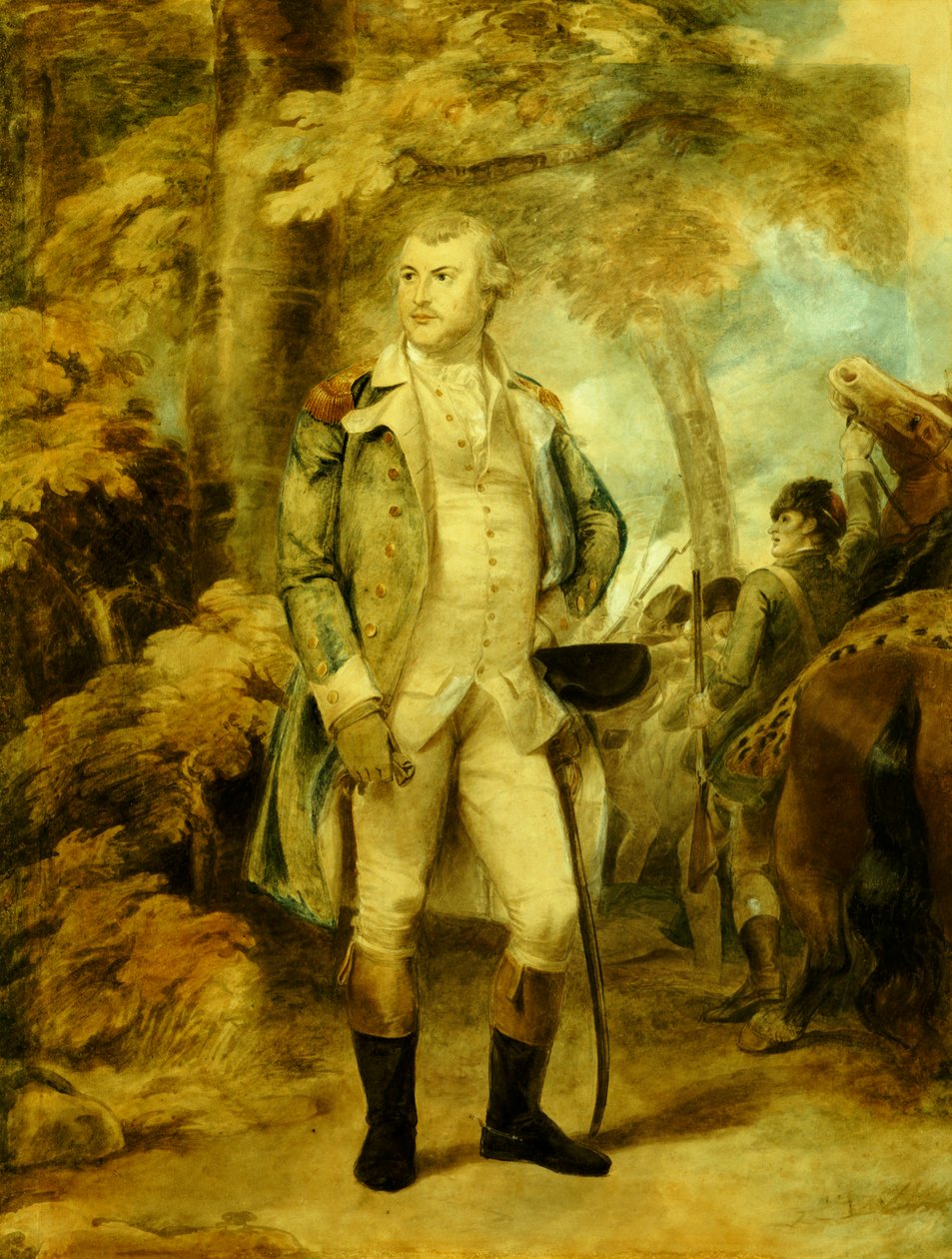 Generál George Washington od Thomas Stothard