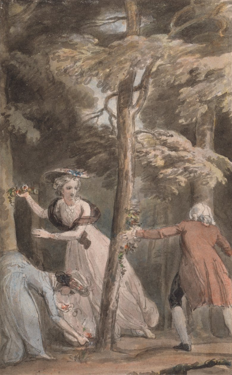 Ilustrace k ctnostnému sirotkovi od Thomas Stothard