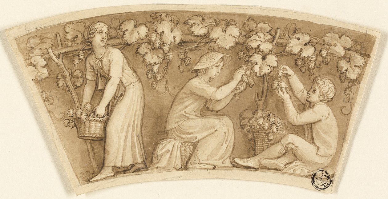 Sběrači chmele od Thomas Stothard