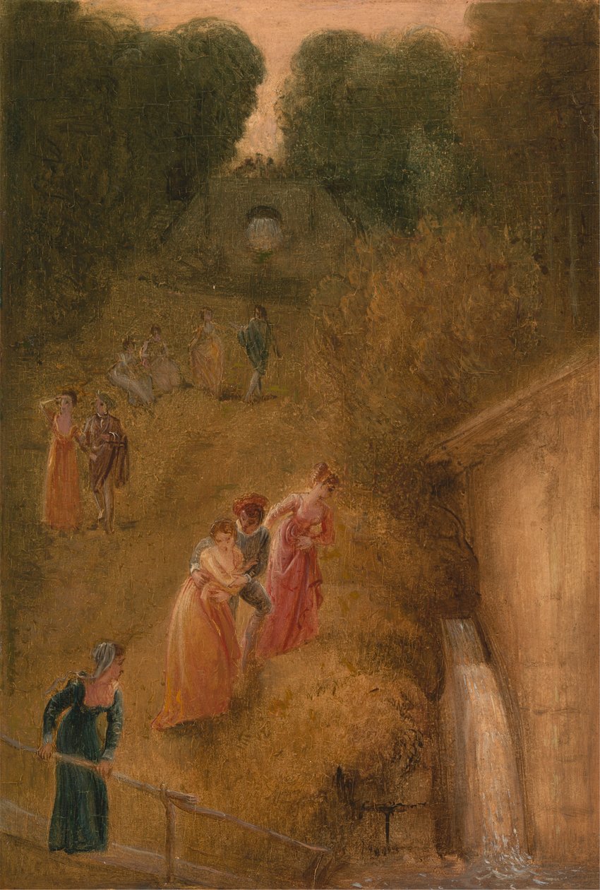 Mlýn od Thomas Stothard