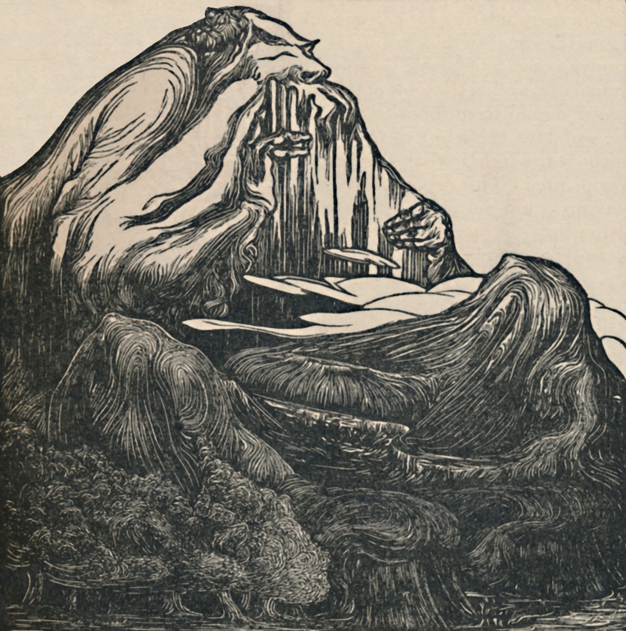 Pan Mountain, c1893, 1919 od Thomas Sturge Moore