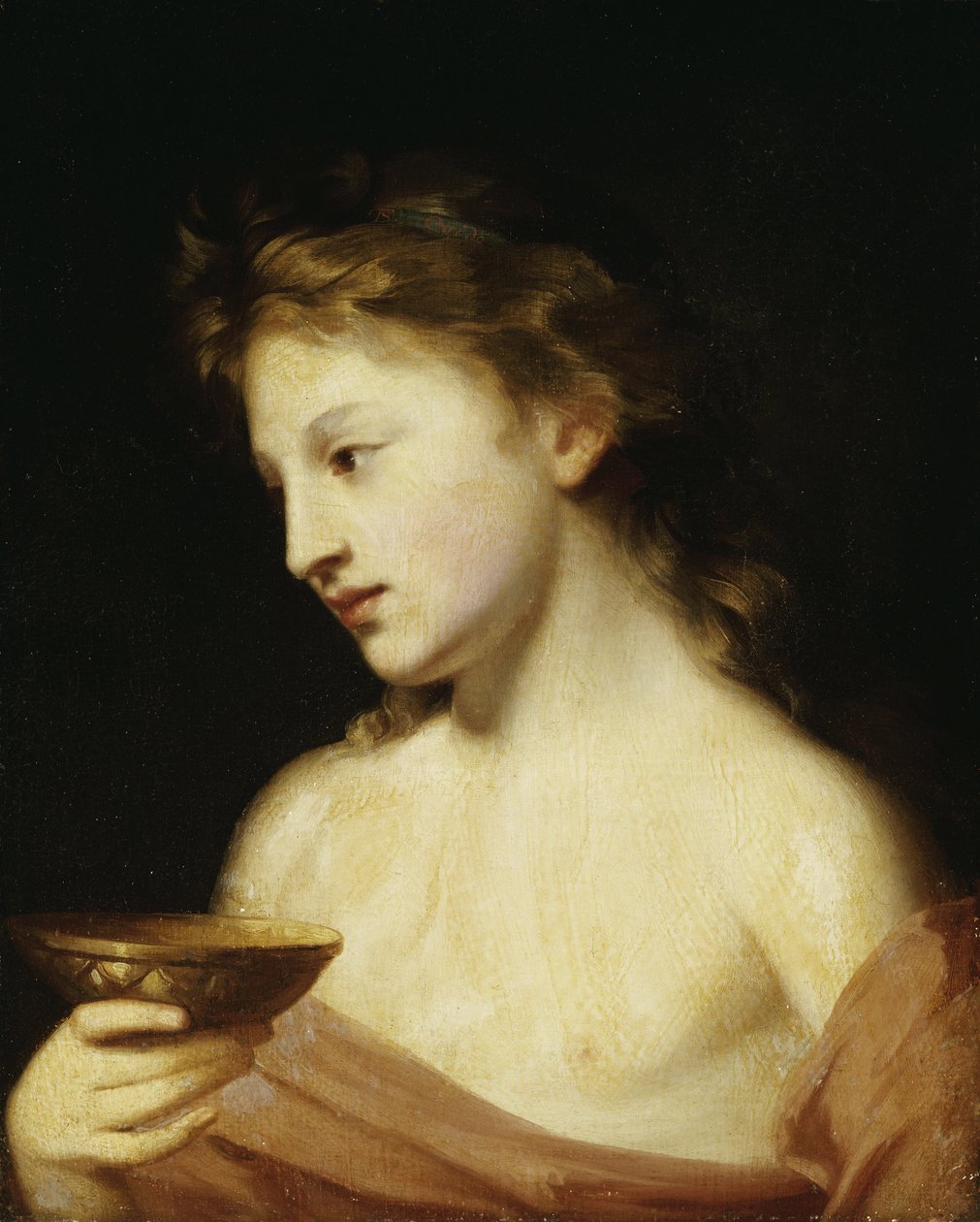 Ganymed, konec 19. století od Thomas Sully