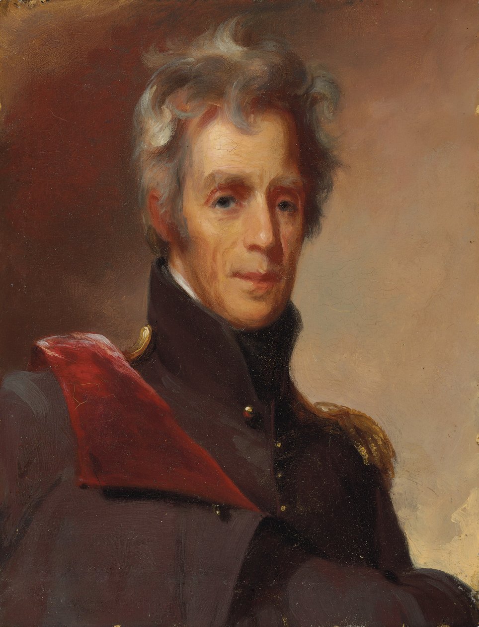 Portrét Andrewa Jacksona od Thomas Sully