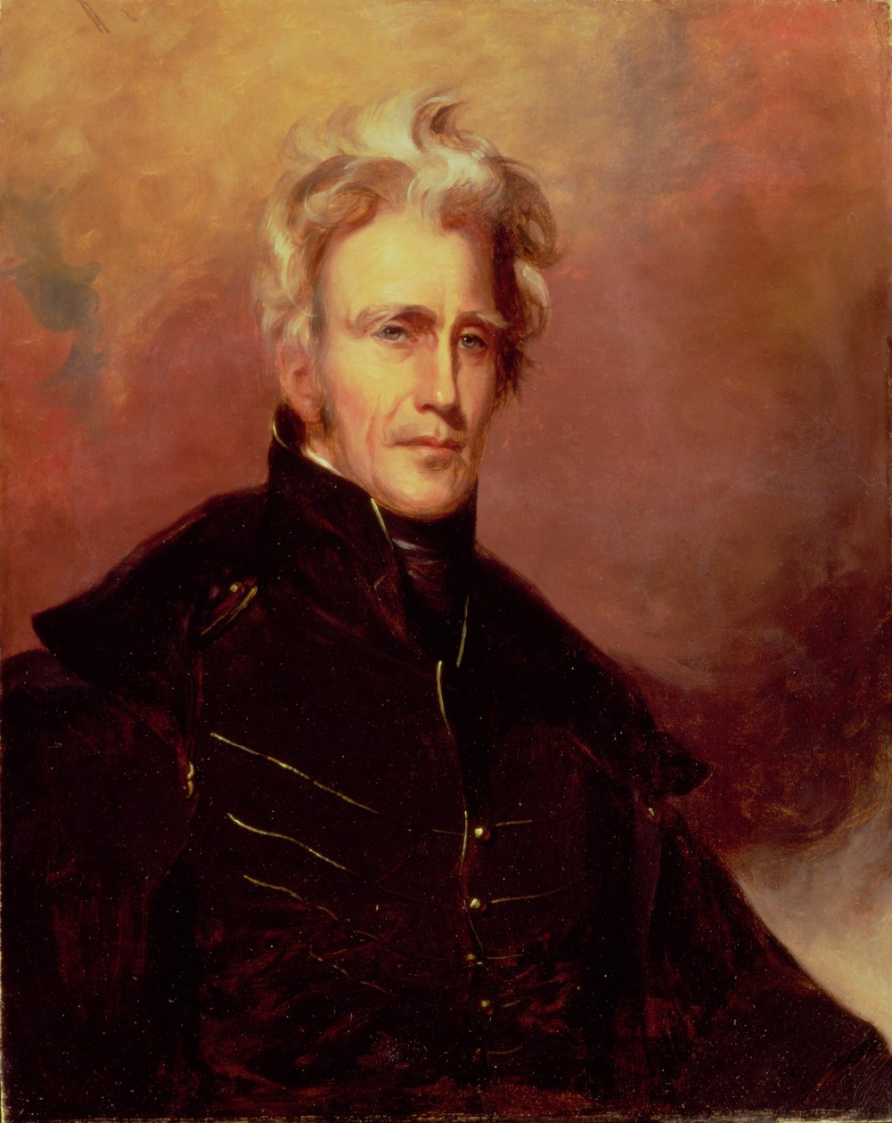 Portrét Andrewa Jacksona, 1858 od Thomas Sully