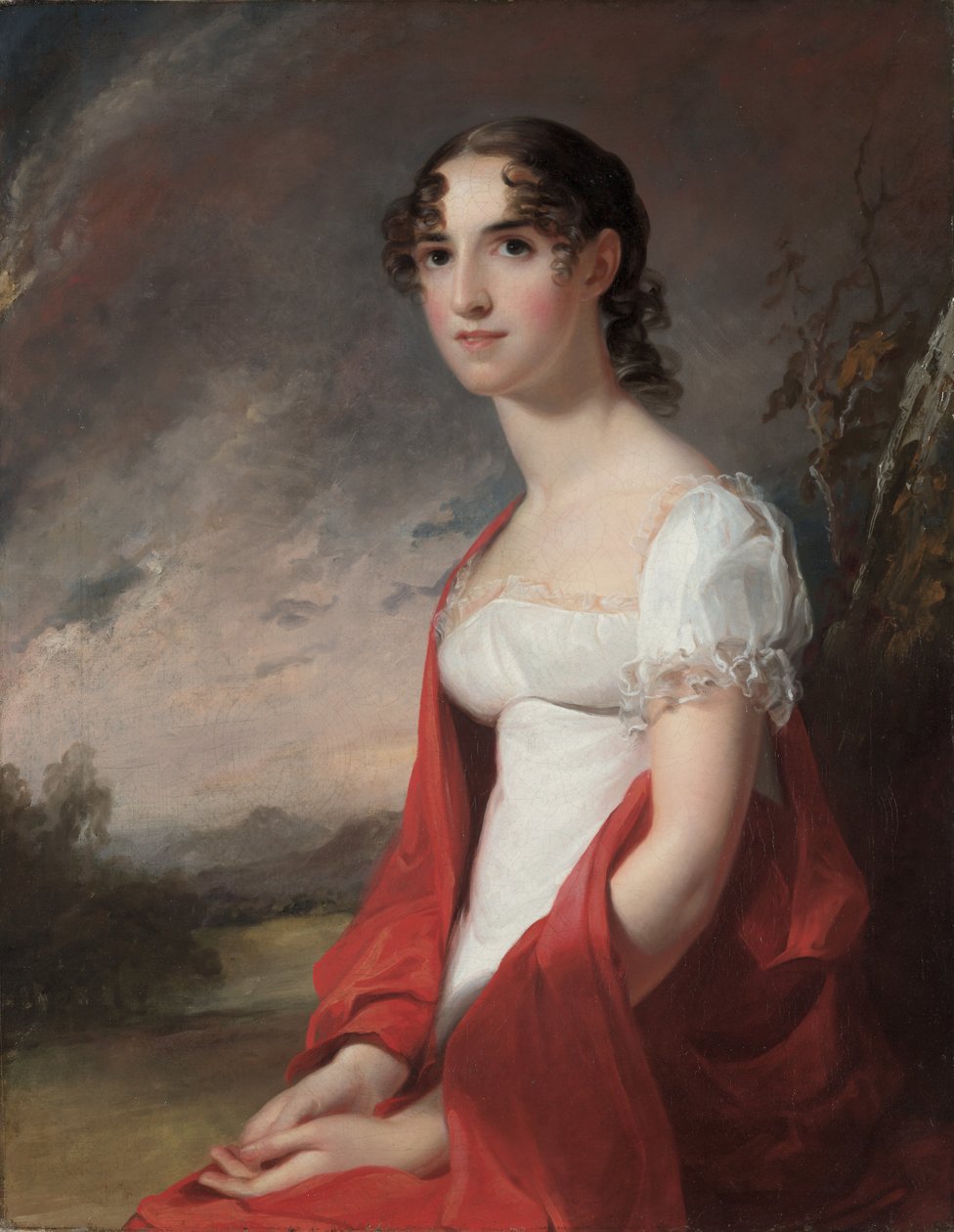 Portrét Mary Sicard David, 1813. od Thomas Sully