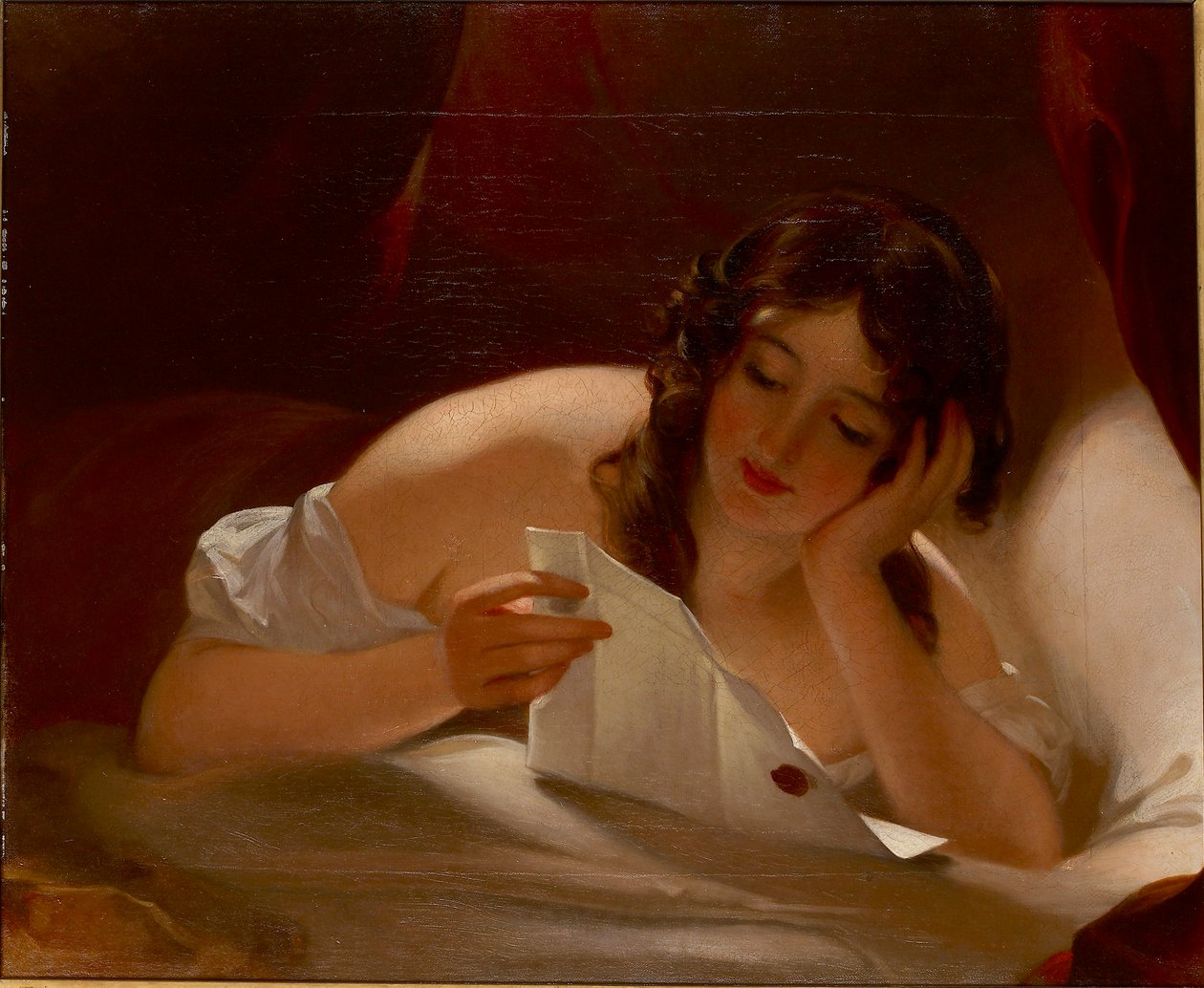 Milostný dopis, 1834 od Thomas Sully