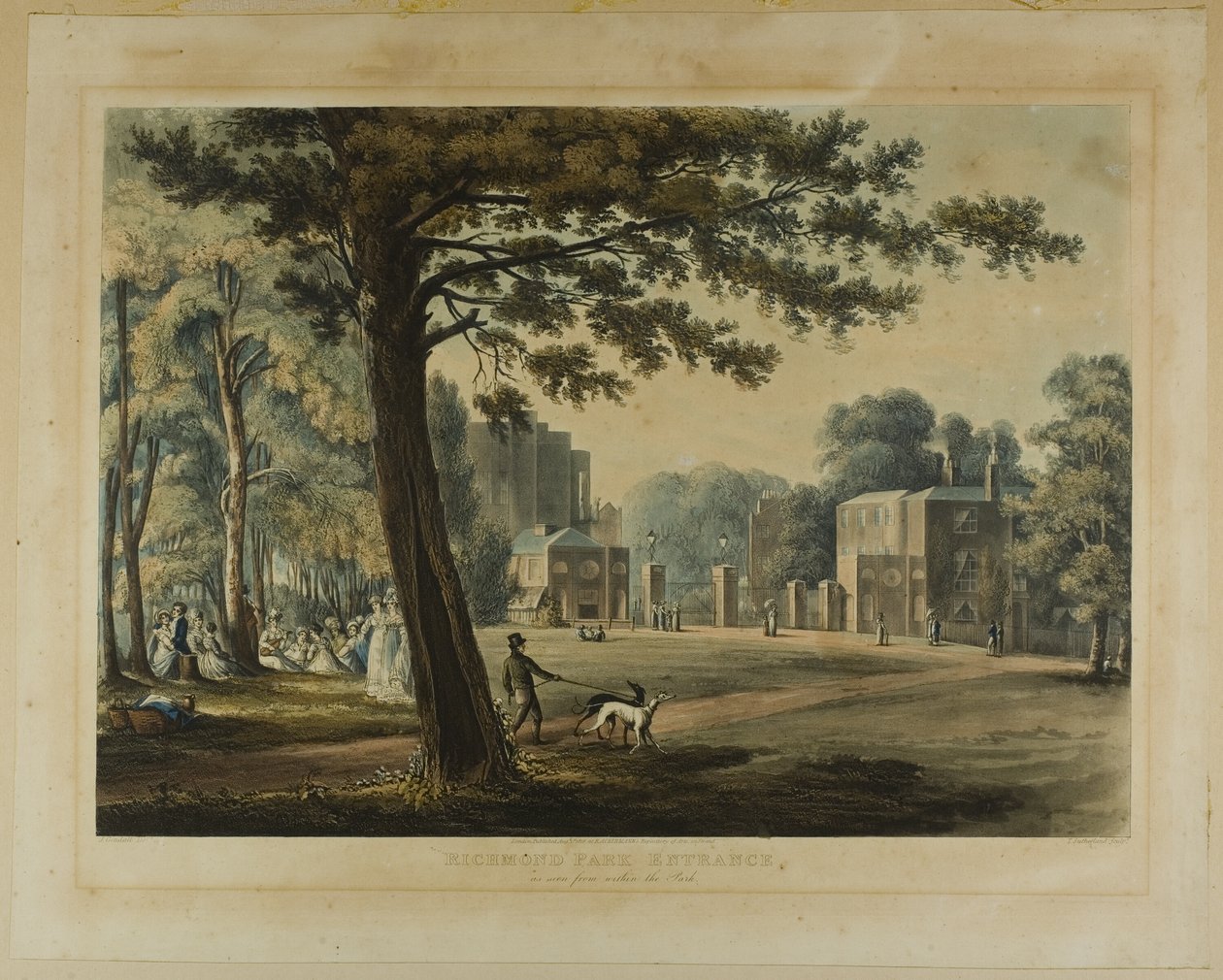 Vstup do Richmond Parku od Thomas Sutherland