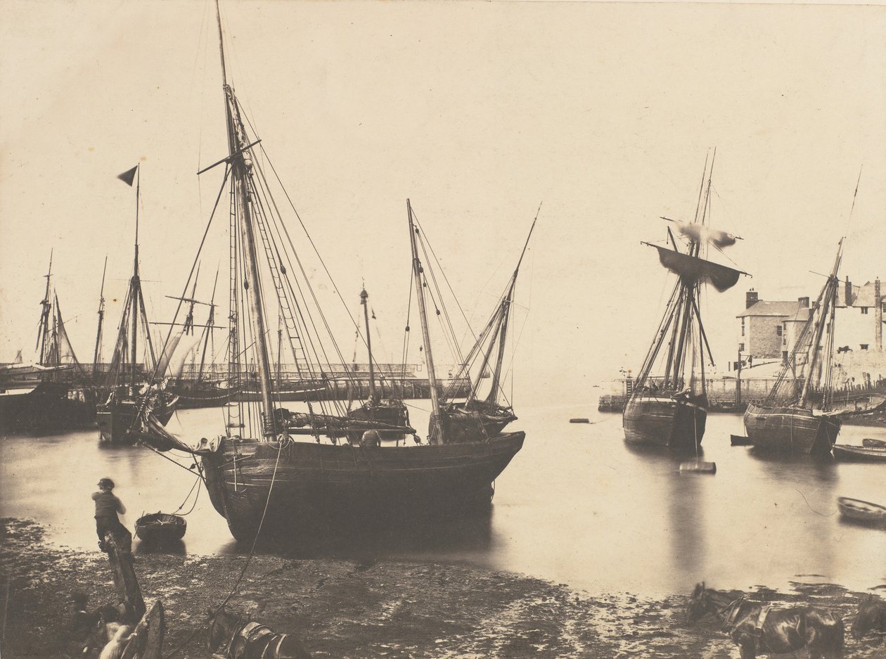 Přístavní scéna, ca. 1855. od Thomas Sutton.