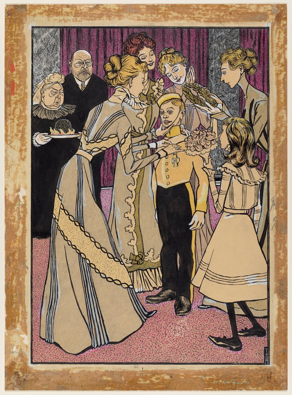 uctívání hrdiny od Thomas Theodor Heine