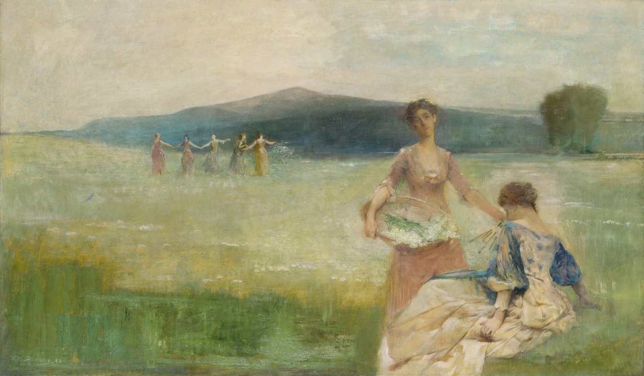 Jaro, 1890. od Thomas Wilmer Dewing