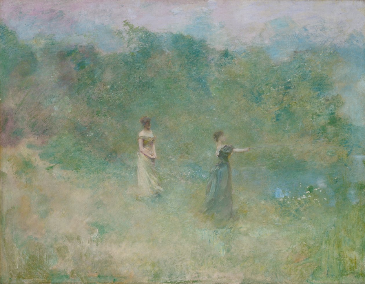 Léto, ca. 1890. od Thomas Wilmer Dewing
