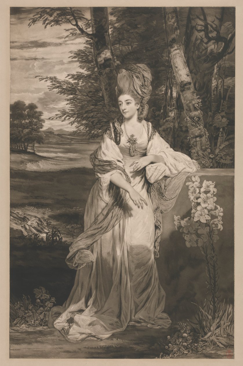 Catherine, Lady Bampfylde od Thomas Watson