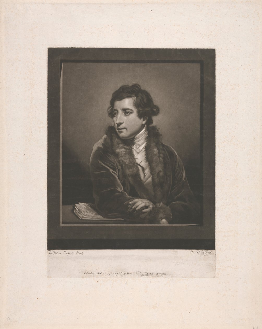 Francis Bartolozzi, R.A. od Thomas Watson
