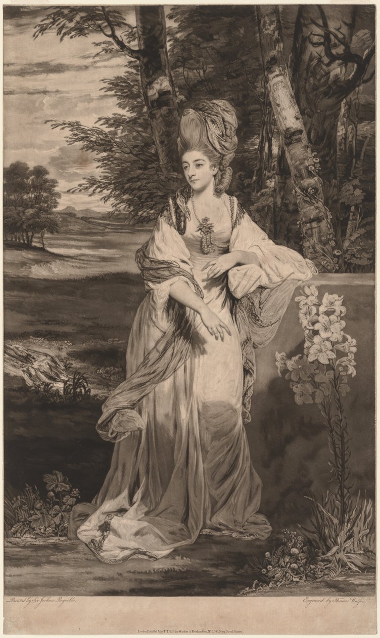 Lady Bampfylde, 1779. od Thomas Watson