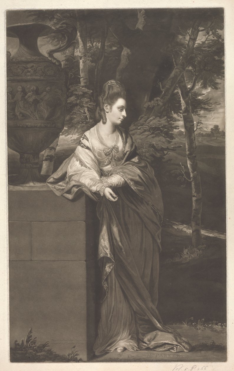 Paní Theresa (rozená Robinsonová) Parkerová od Thomas Watson