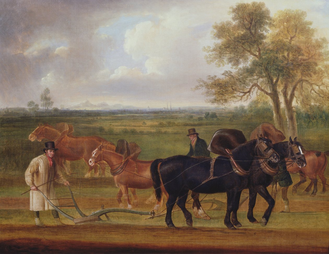 Zápas v orbě, 1813 od Thomas Weaver