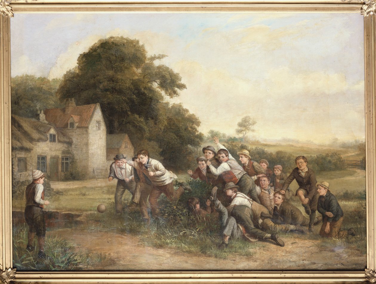 Fotbalová hra od Thomas Webster