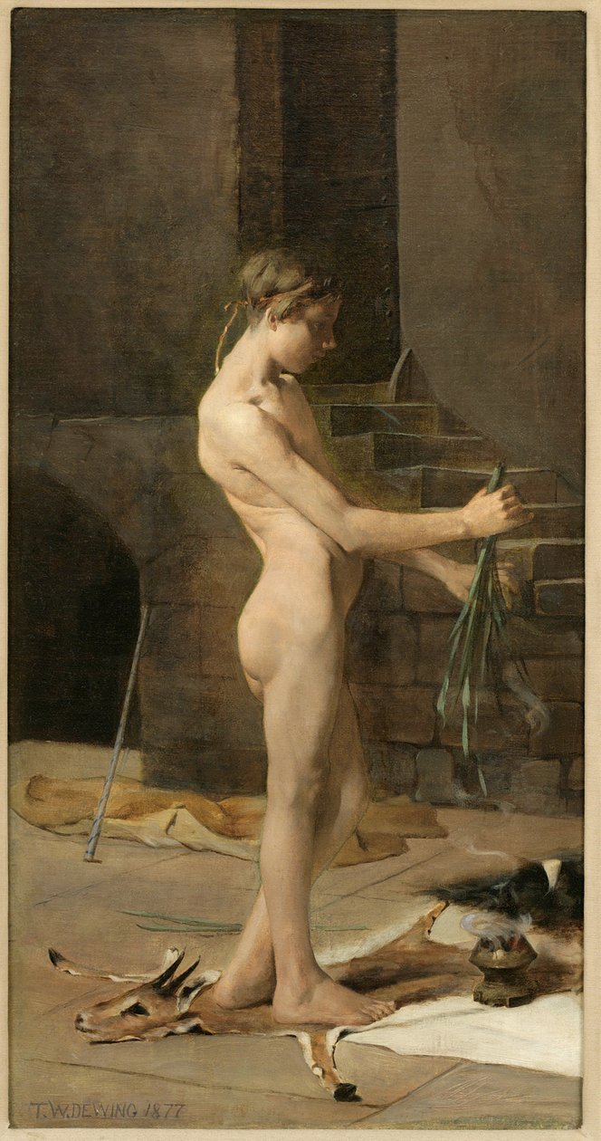 Čarodějův otrok od Thomas Wilmer Dewing