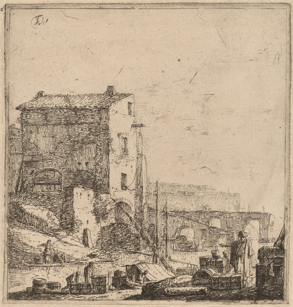 Orientální kupec od Thomas Wyck