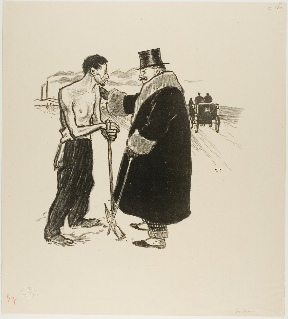 Dole od Théophile Alexandre Pierre Steinlen