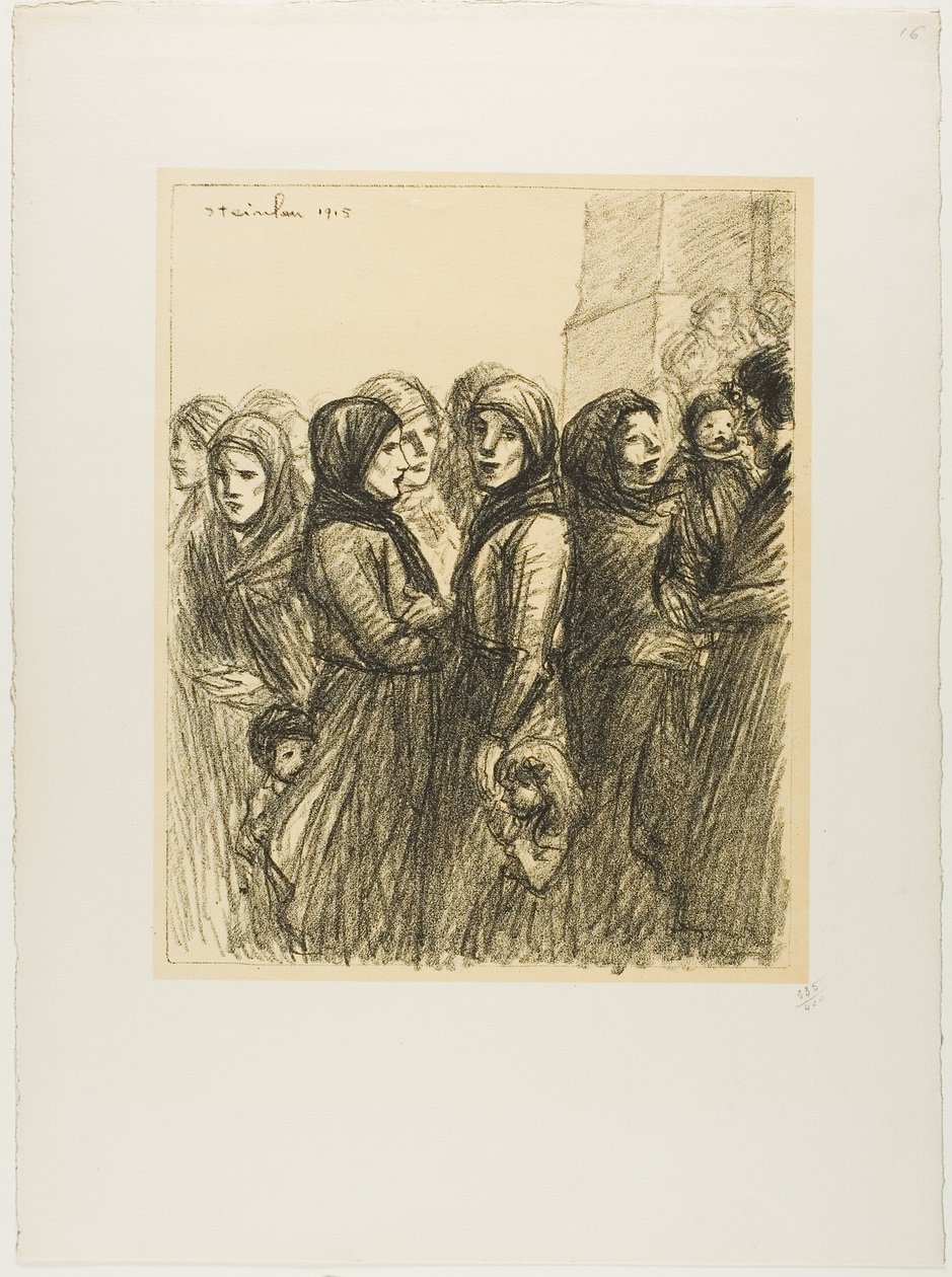 Přidělování vojenských prostředků od Théophile Alexandre Pierre Steinlen