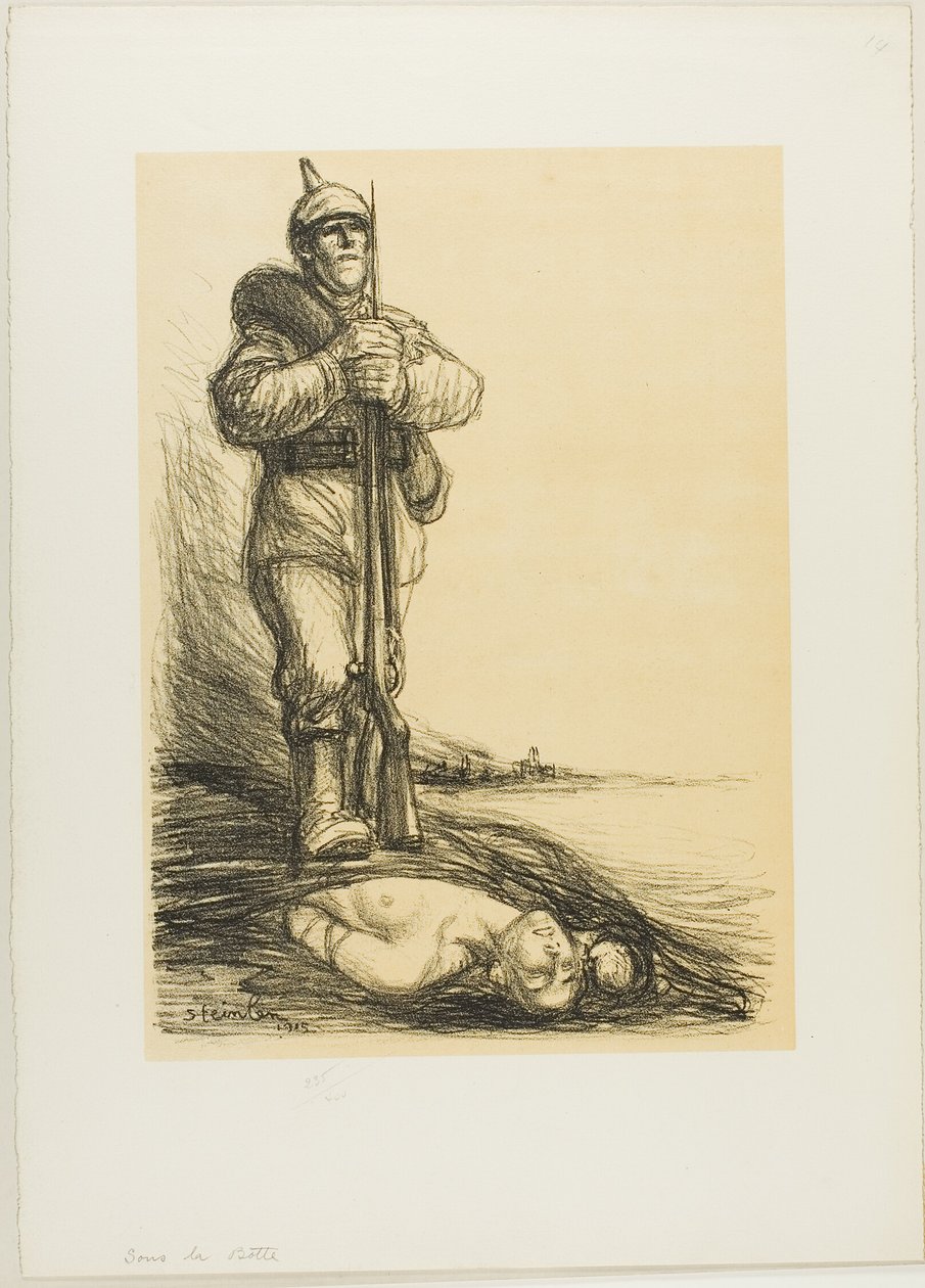 Pod botou od Théophile Alexandre Pierre Steinlen