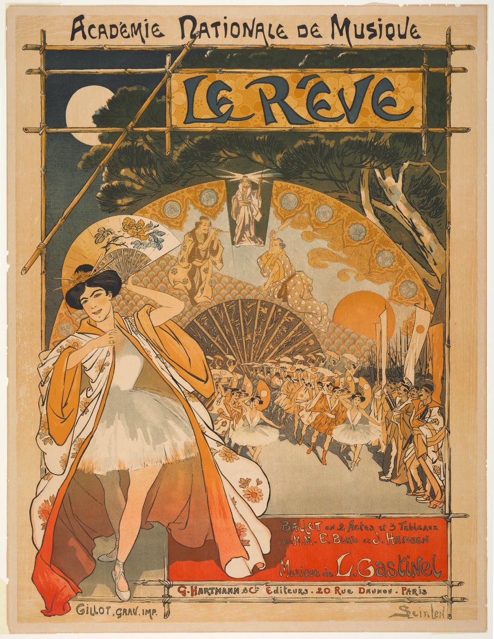 Sen od Théophile Alexandre Steinlen
