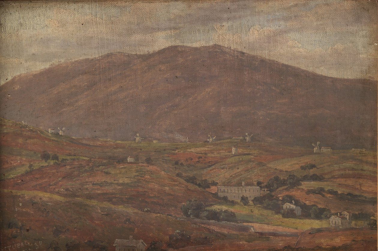 Krajina poblíž Sétúbal, Portugalsko od Thorald Brendstrup