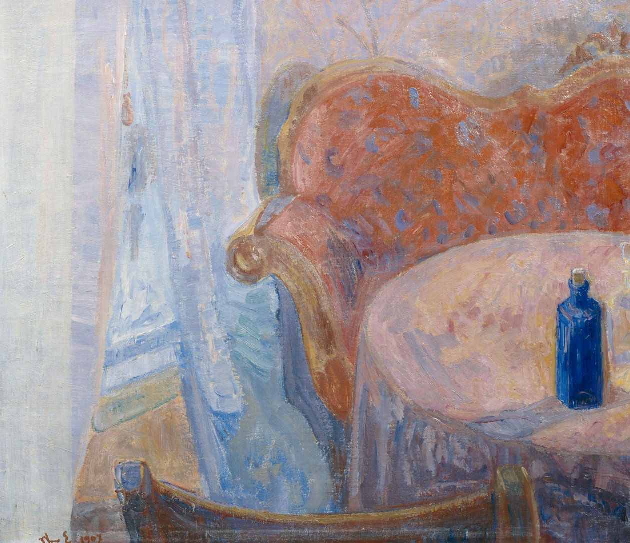 Modrá karafa od Thorvald Erichsen