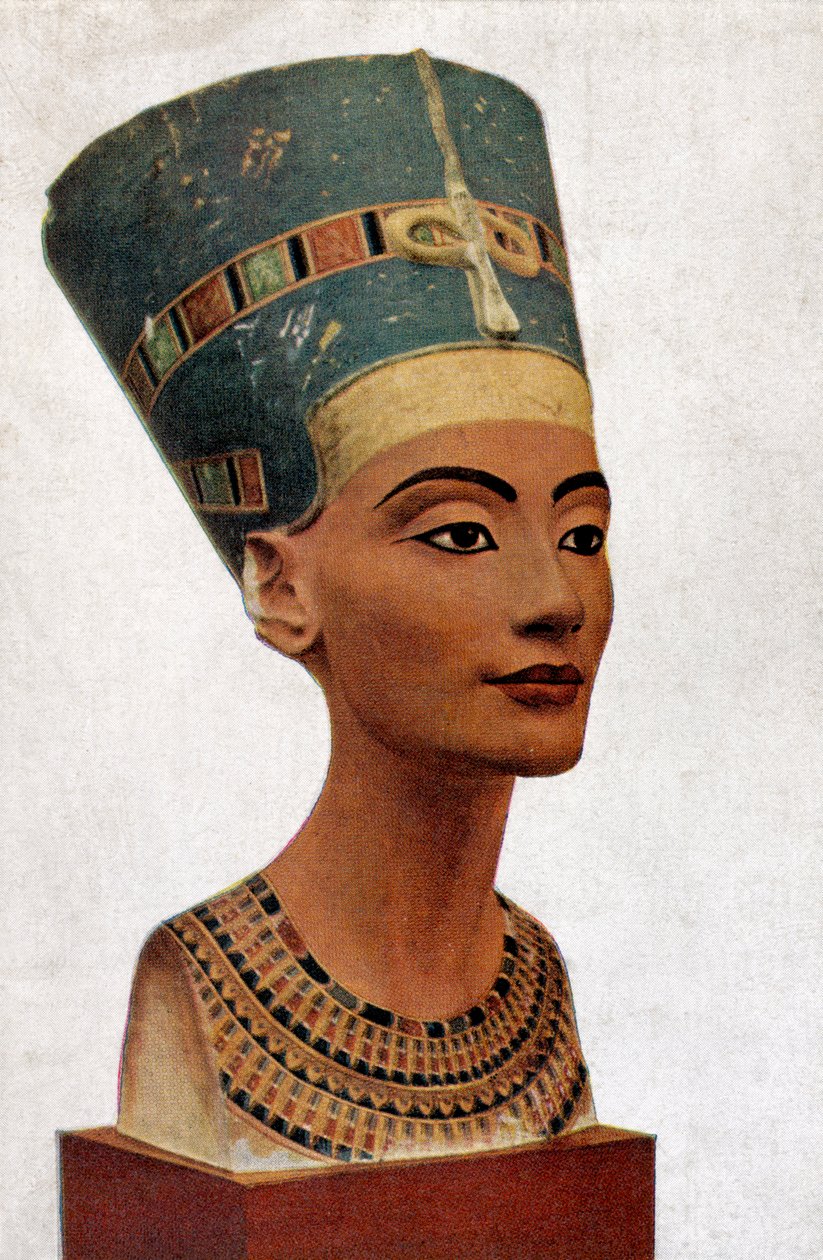 Egyptská královna Nefertiti od Thutmose Thutmose