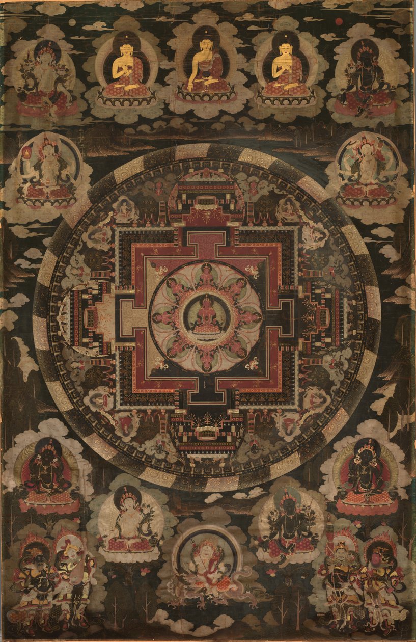 Mandala od Tibet, 18th century